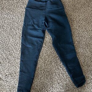 Booty by Brabants Kids Textured Blue Leggings